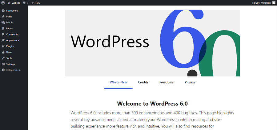 WordPress هو الأفضل 